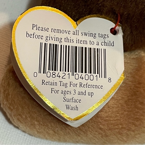 TY Beanie Babies Bones The Dog PVC Retired Rare 4th gen tag
Birthday 1-18-94 - Picture 5 of 7